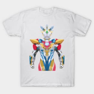 Ultraman Z Delta Rise Claw (Low Poly Style) T-Shirt